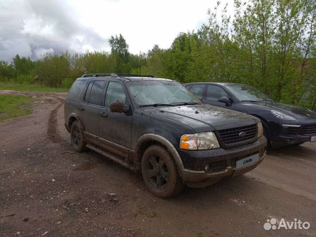 Ford Explorer 4.0 AT, 2003, битый, 210 000 км