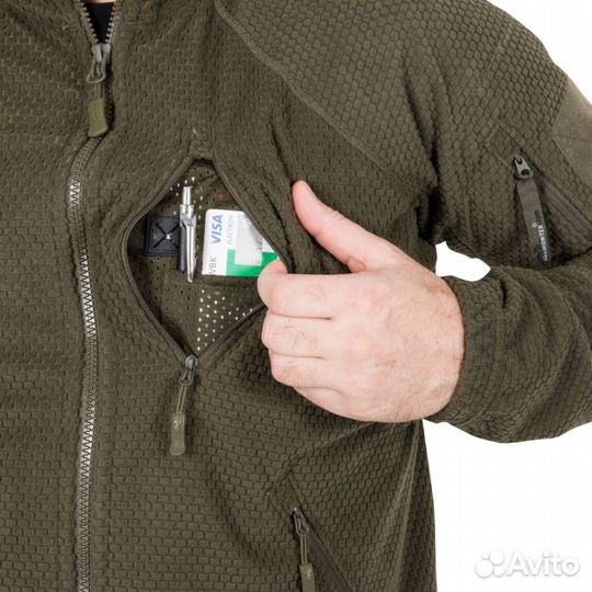 10552 Кофта Helikon-Tex Alpha Tactical grid fleece