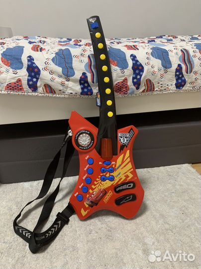 Детская электрогитара Тачки