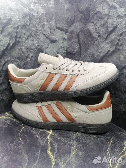 Кеды adidas handball spezial beige brown 41-45