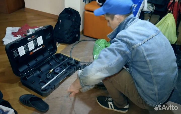 Прочистка канализации пневмоимпульс, устраню засор