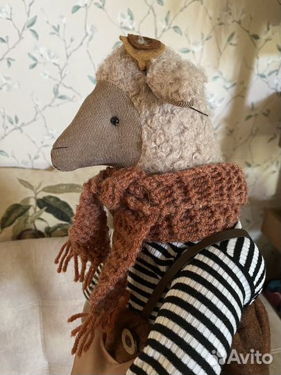 Мягкая игрушка кукла Тильда Овечка