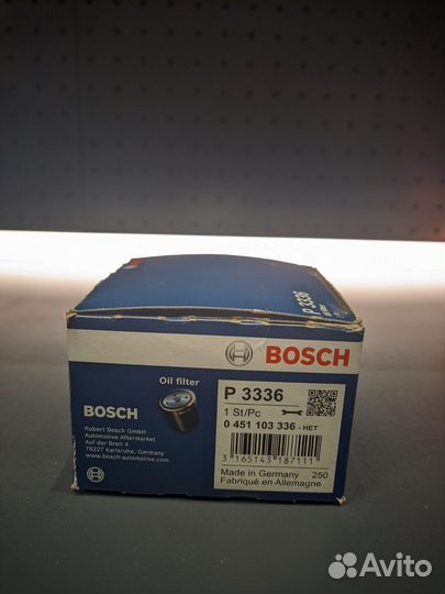 Масляный фильтр bosch 451103336