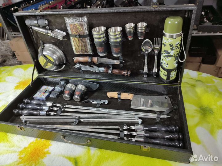 Набор в подарок для пикника (шашлычный)