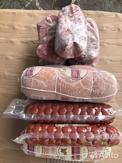 Колбаса и костный остаток