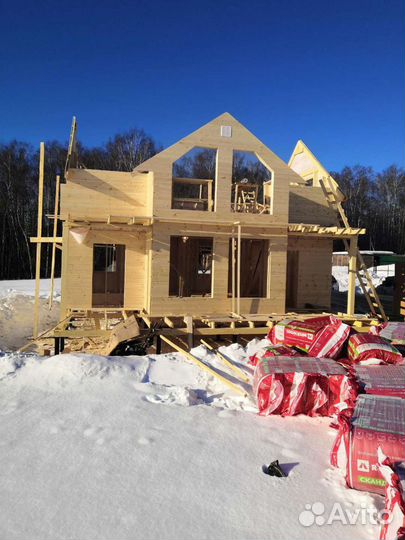 Дома, бани, беседки. Каркас, брус, бревно, блоки