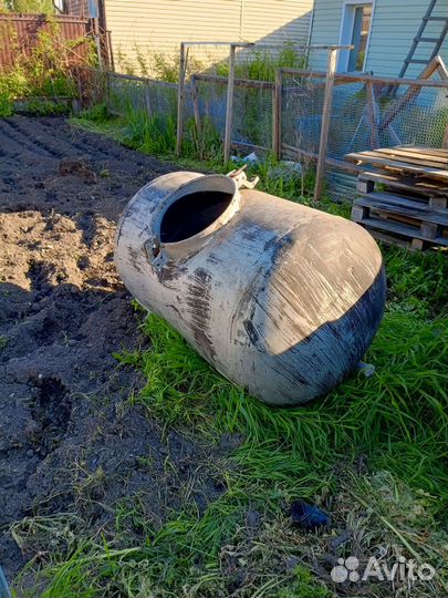 Бочка алюминиевая бу