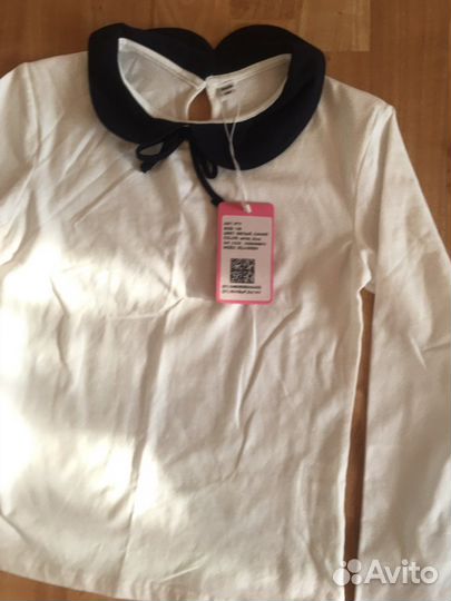 Рубашка школьная для девочки 140