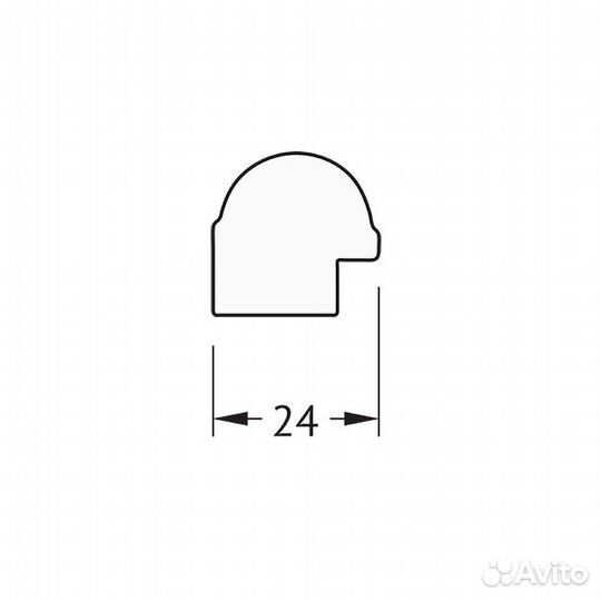 Зеркало Evoform Definite 67х47 BY 0626 в багетной