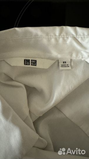 Рубашка белая женская Uniqlo