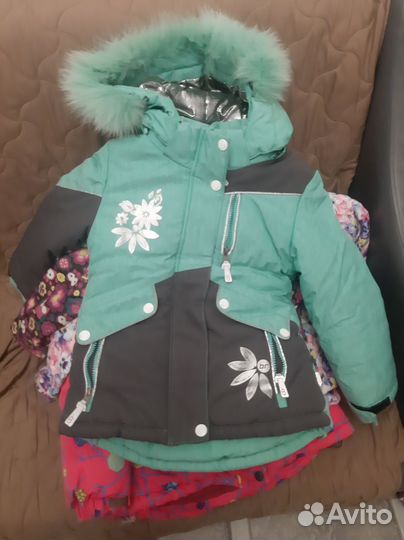 Куртки зимние демисизон детские