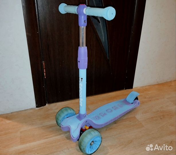Самокат детский трехколесный бу