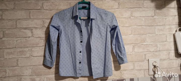 Рубашка для мальчика 122 128