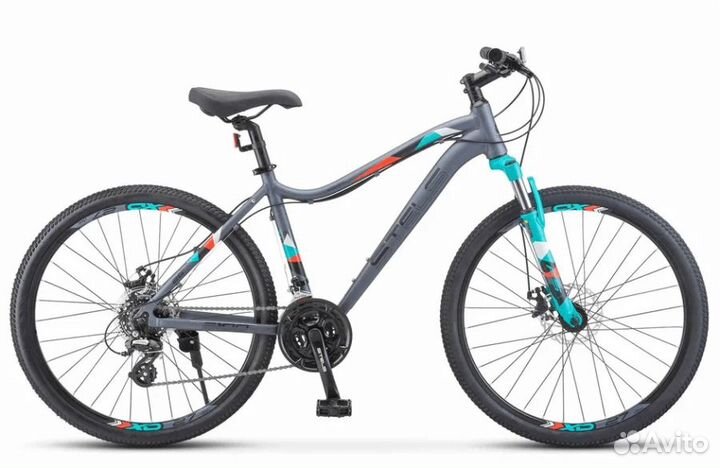 Велосипед Stels Miss-6100 MD V030 Синий/Серый (LU0