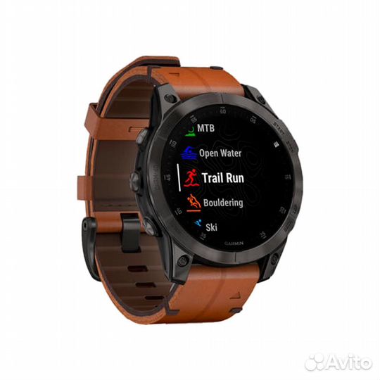 Garmin Epix Gen 2 Sapphire Титановый Leather