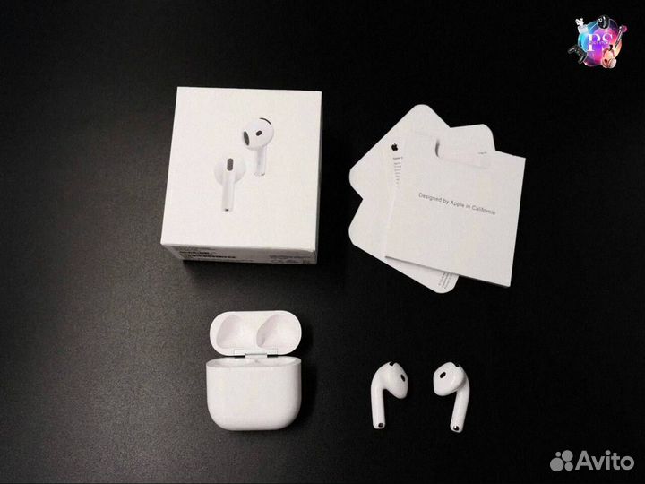 Наушники AirPods 4: звук нового уровня