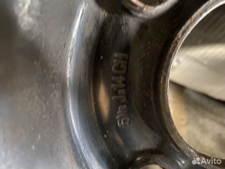 Диск r 14 штампованный