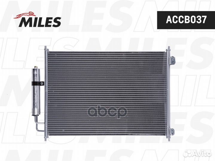 Accb037 Конденсер nissan X-trail 2.0-2.5/2.0D 0