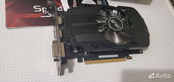 Видеокарта asus 1650 phoenix 4gb gddr5