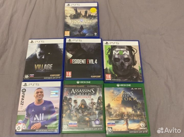 Игры (диски) для x box (xbox), ps 5, ps5