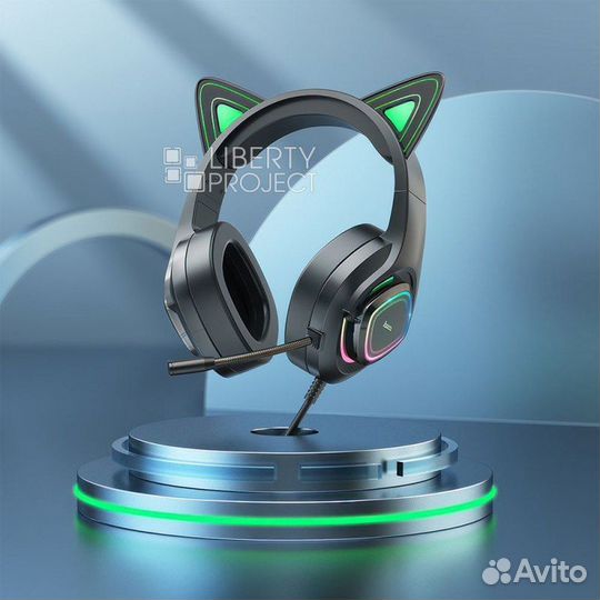 Игровые наушники с микрофоном