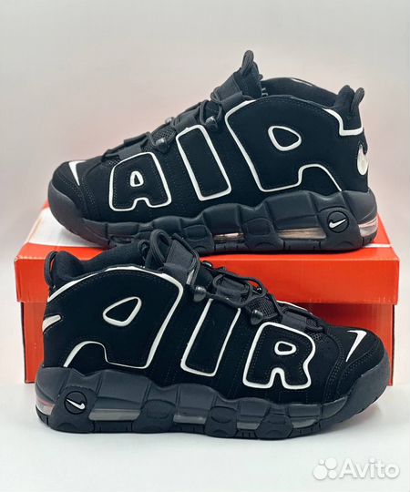 Черные Nike Air Uptempo