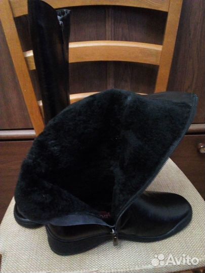 Сапоги женские зимние натуральная кожа