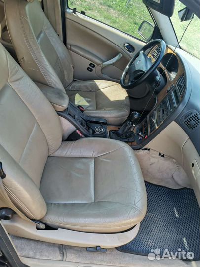 Кожаный салон saab 9-5