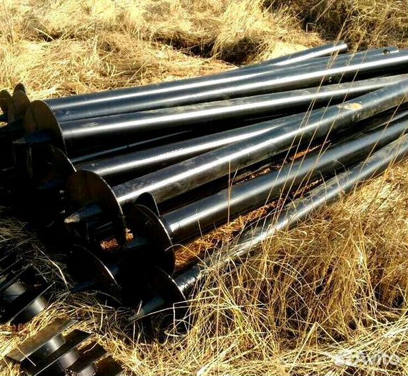 Винтовые сваи для дома