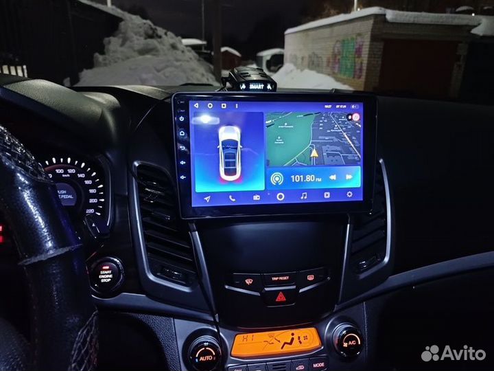 Магнитола Topway М232 SsangYong Action new Android