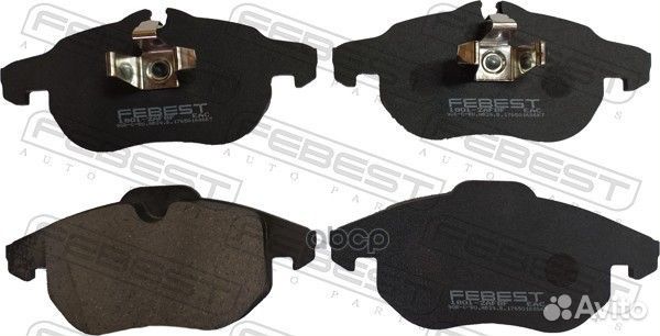 Колодки тормозные передние 1801-zafbf Febest