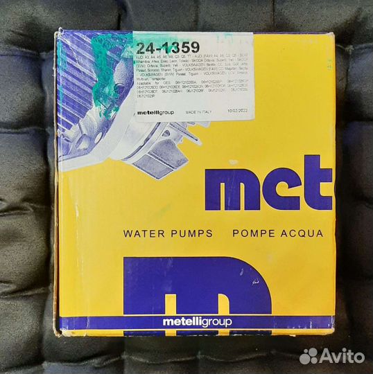 Термостат с помпой VAG Metelli на 1,8TSI и 2,0TSI