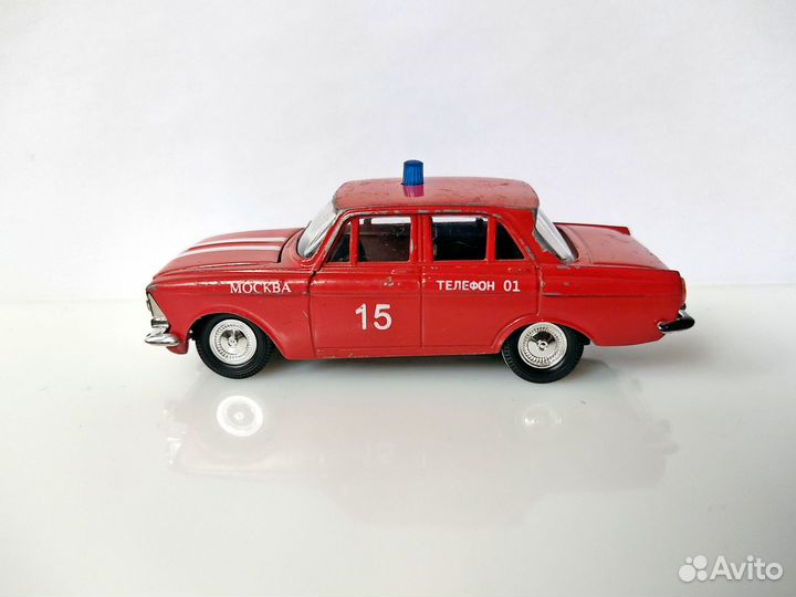Москвич 408 Саратов пожарная охрана модель