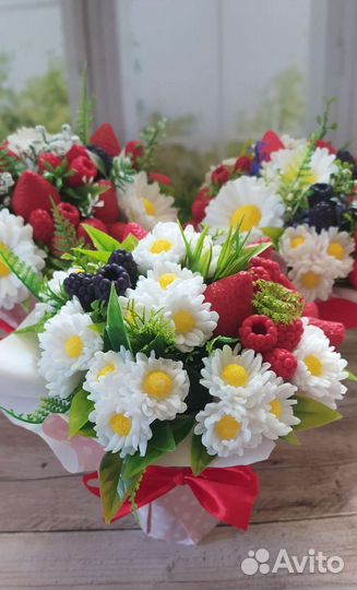 Букеты из мыла, ручной работы