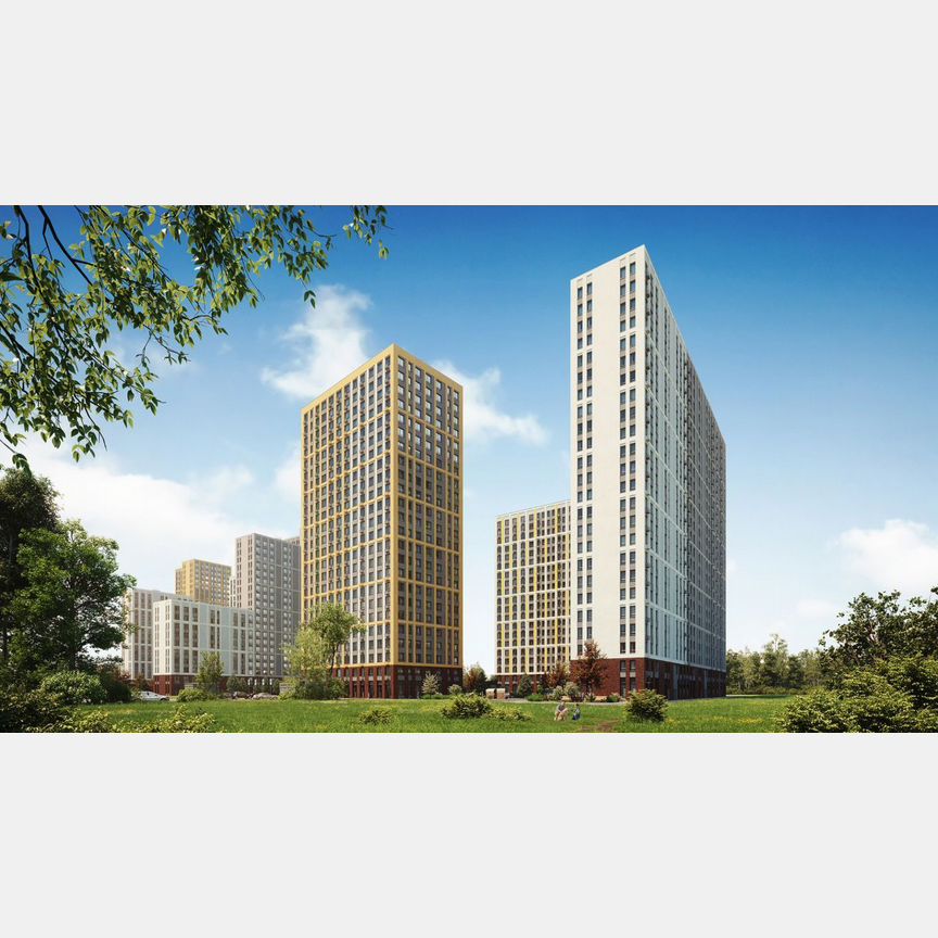 2-к. квартира, 62,4 м², 22/24 эт.