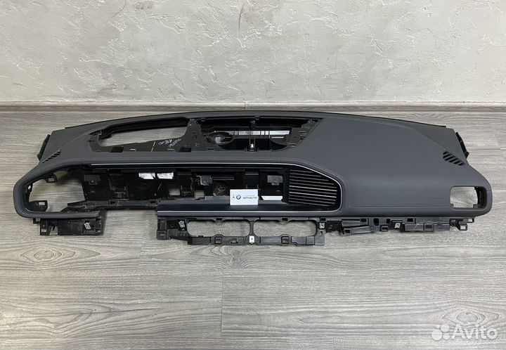 Торпедо кожа наппа Mercedes GLE W167 GLS X167