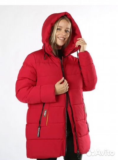 Куртка зимняя удлиненная