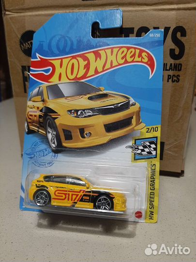 Hot Wheels subaru WRX. Реколор