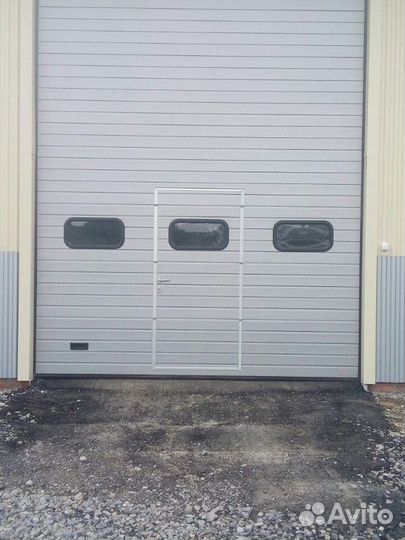 Секционные ворота с гарантией