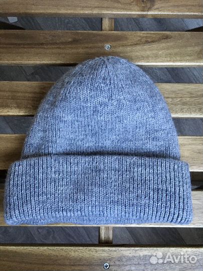 Шапка вязаная бини женская