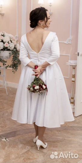 Платье свадебное белое