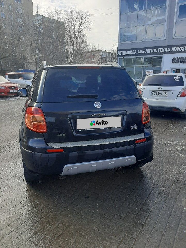 FIAT Sedici: фото из отзыва