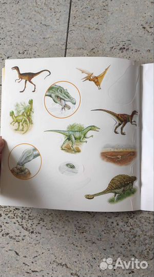 Книга с наклейками 