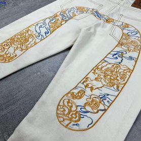 Джинсы Evisu белые хит 2024