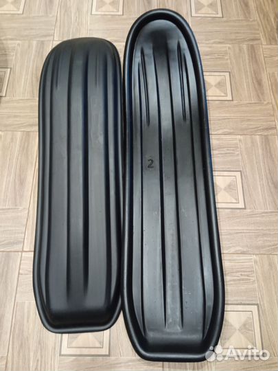 Накладки на лыжи 2 широкая для снегоходов Ямаха