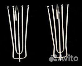 Крючки для штор 4 рожка (гребенка) 20 ш