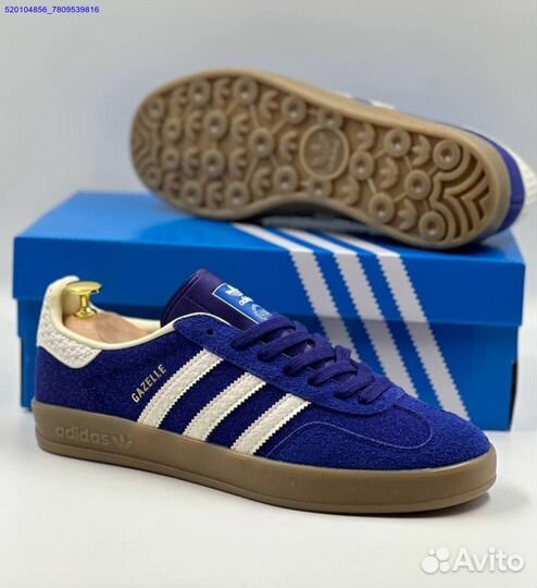 Кроссовки Adidas Gazelle Navy (Арт.87743)