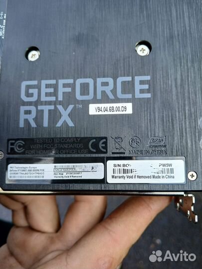 Видеокартаgeforce rtx 3060 8gb