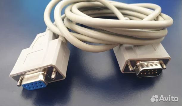 Кабель COM-COM 1.8м (RS232-RS232 male female) DB9