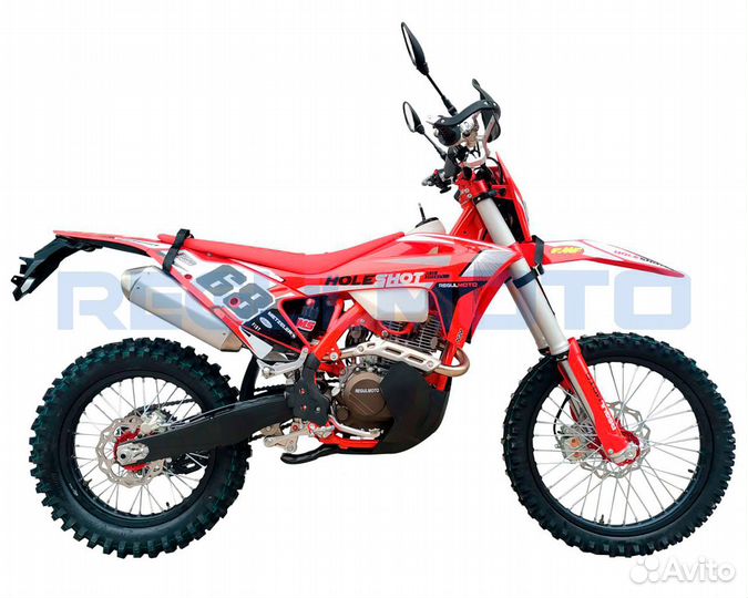 Мотоцикл Regulmoto Holeshot Red Edition 4v с птс